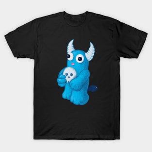 Creepy Cute Blue Demon T-Shirt